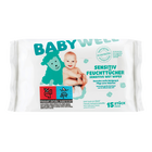 Bild: BABYWELL Sensitiv Feuchttücher